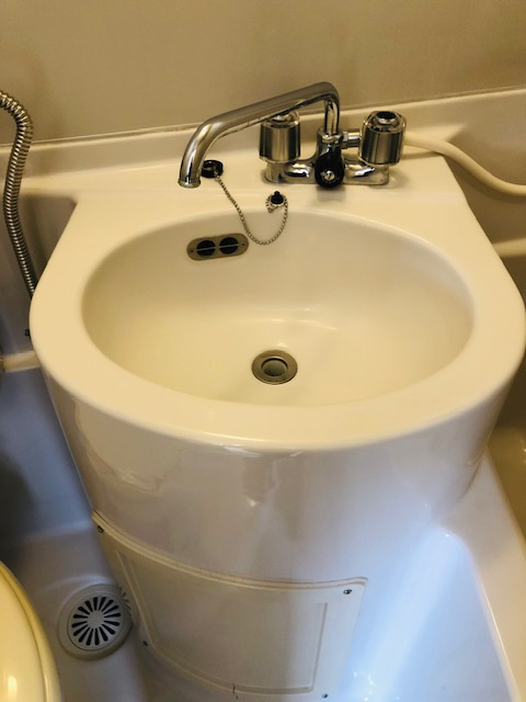 パールフラッツの洗面所