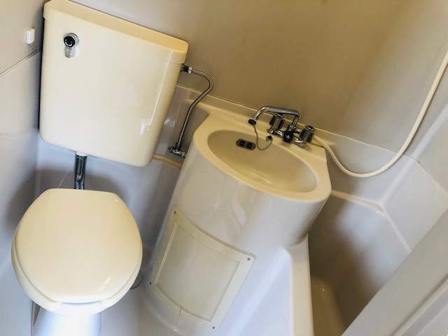 パールフラッツの浴室