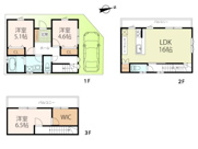 山科区御陵血洗町　新築戸建の画像