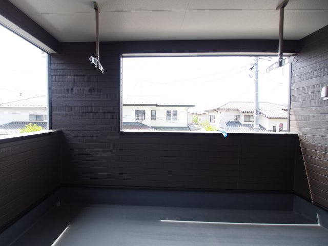 【バルコニー】 | Cradle garden　松川町第８　４号棟 | ※同施工物件写真