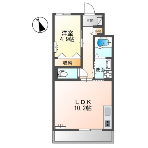 スレッド　（日高市上鹿山マンション新築工事）の間取り