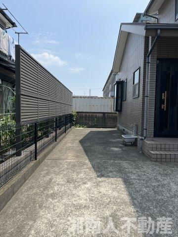 平塚市大神2丁目　戸建の駐車場|駐車場です