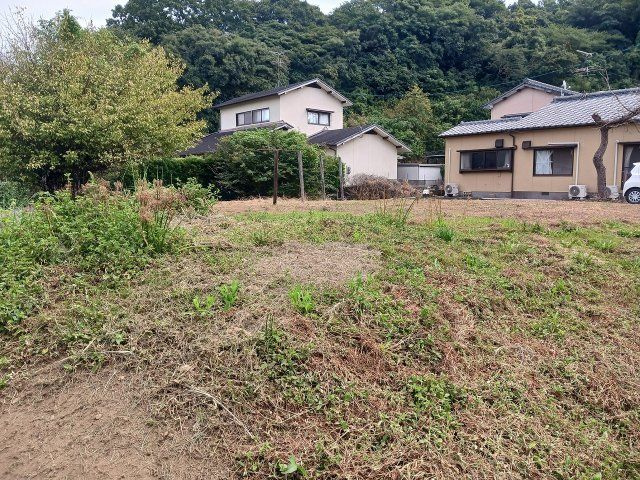 宇土市栗崎町の売地の外観
