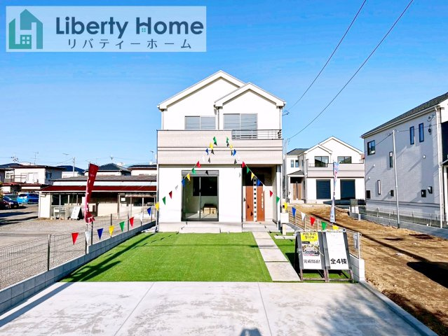 土浦市右籾　新築戸建　C号棟の外観