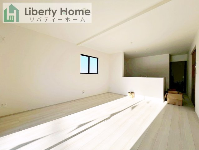 土浦市右籾　新築戸建　C号棟の居間・リビング