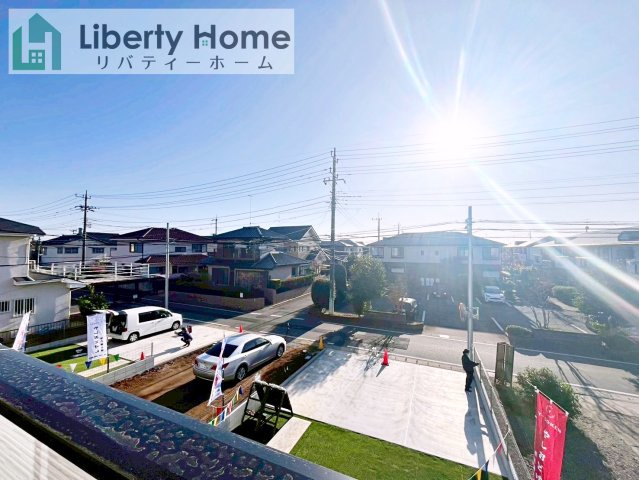 土浦市右籾　新築戸建　C号棟の展望