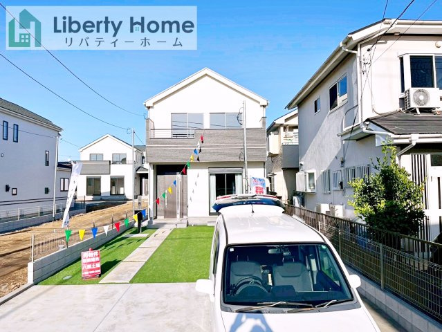 土浦市右籾　新築戸建　D号棟の外観