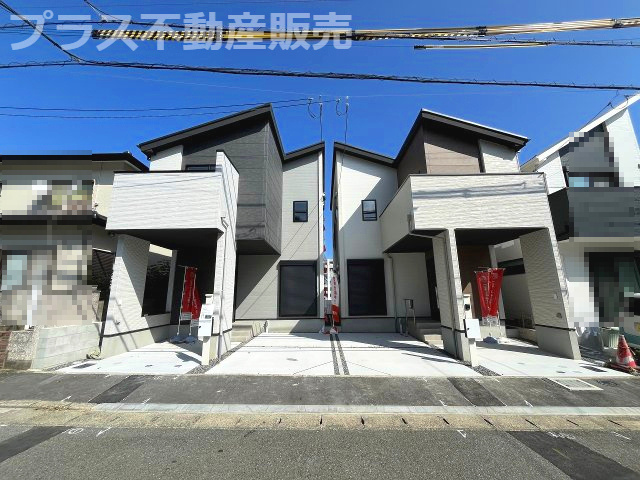 【外観】 | 福岡市西区愛宕3丁目4期　1号棟（全2棟）【仲介手数料無料・0円】 | 現地写真。同じ物件を見るなら、プラス不動産販売にお任せ下さい。