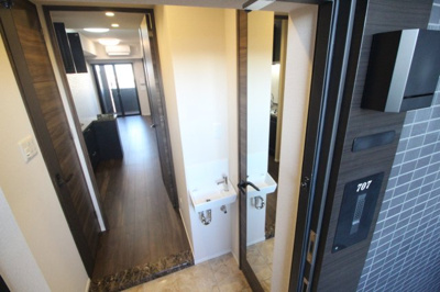 【その他】 | PHOERME TENNOJI East | 玄関シンク