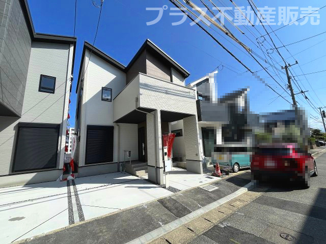 【外観】 | 福岡市西区愛宕3丁目4期　2号棟（全2棟）【仲介手数料無料・0円】 | 完成しました。物件内部もご見学頂けます。プラス不動産販売にお任せ下さい。