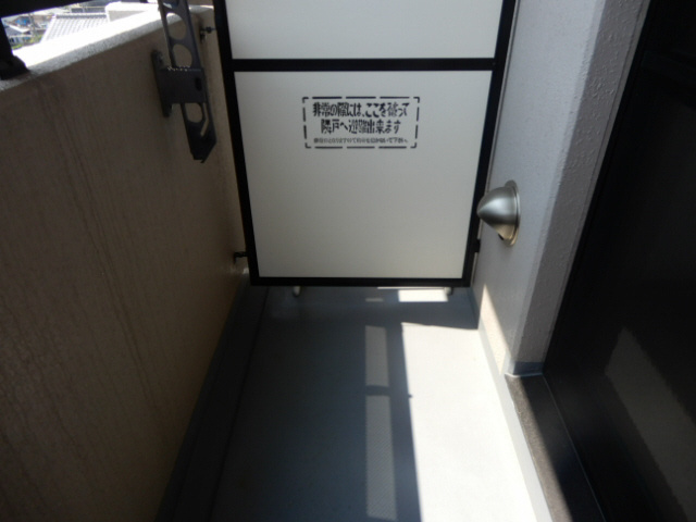 カレント　スクエアのバルコニー