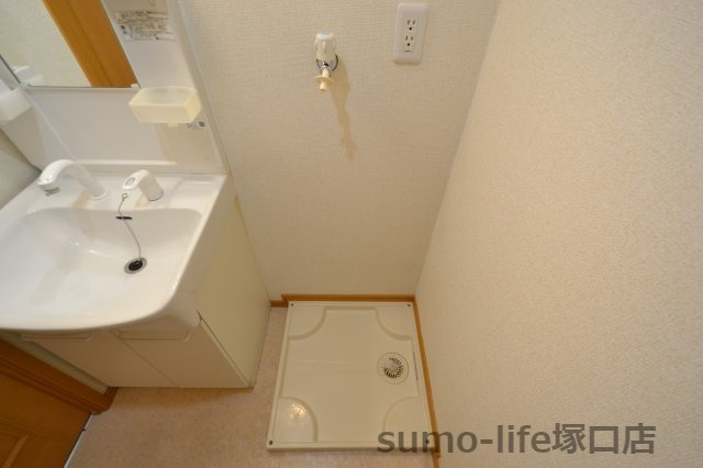 サンアムールの洗面所