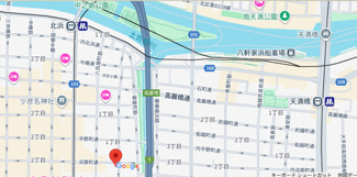 【地図】 | コンフォリア・リヴ北浜淡路町