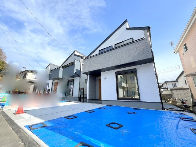 あきる野市渕上全２棟　新築分譲の外観：施工例