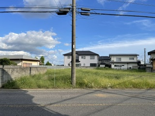【前面道路含む現地写真】 | 深谷市人見　780万　土地