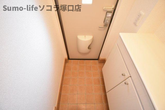 プラシードの玄関