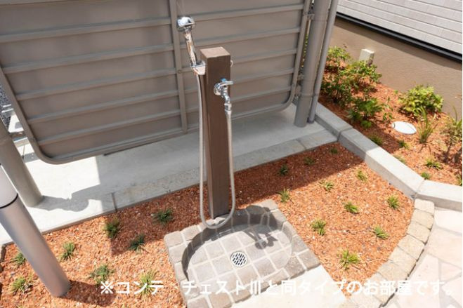 Ksパーシモンのその他共用部分|★敷地内にペット専用の足洗い場を設置しています★