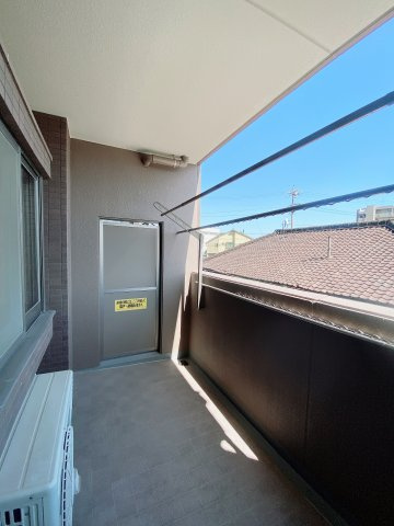 ライオンズシティ大府駅前のバルコニー