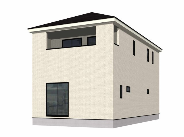 瀬戸市高根町第6(全3棟)の外観パース