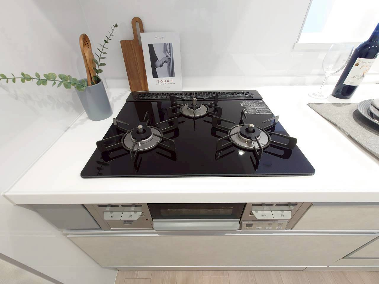 ◆室内リフォーム済みの美室◆京阪宇治線『木幡』駅徒歩６分◆ユニライフ宇治木幡のキッチン|コンロ