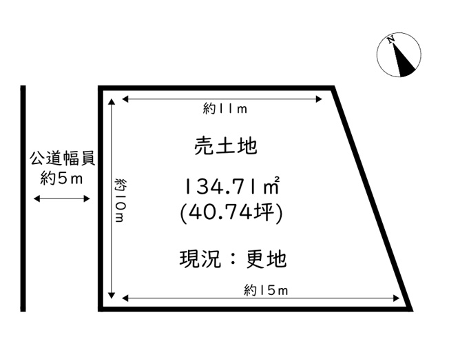 【土地図】 | 姫路市青山3丁目／売土地