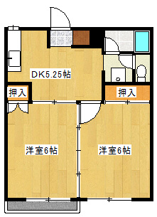エルハイツイッセーの間取り