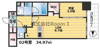【間取り】 | コンフォリア・リヴ北浜淡路町