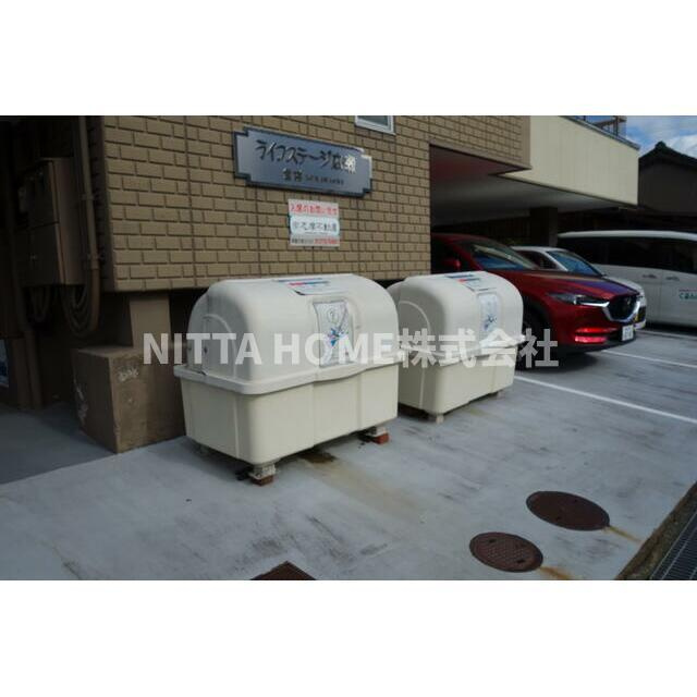 ライフステージ広瀬倉梯のその他共用部分|ゴミ置き場です＊