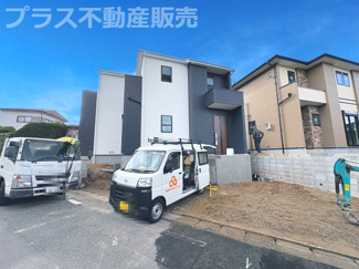 【外観】 | まもなく完成。ご内覧は可能です。ご見学はプラス不動産販売にお任せ下さい。