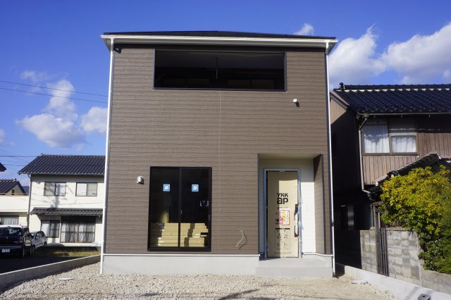 出雲市塩冶町　新築戸建て　令和7年12月完成予定の外観|令和7年11月23日現在