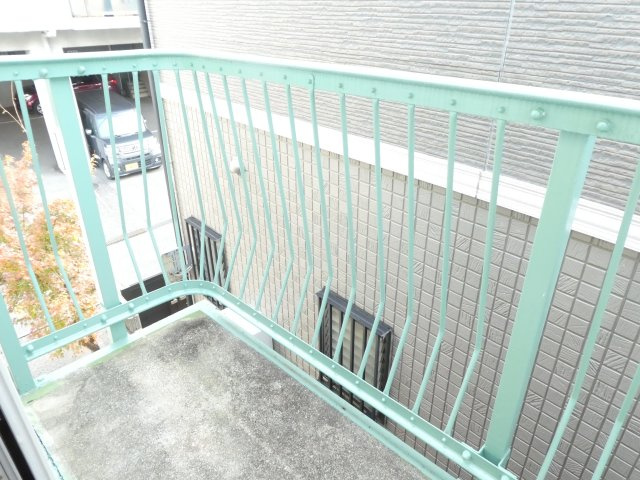ハイツクローバーのバルコニー