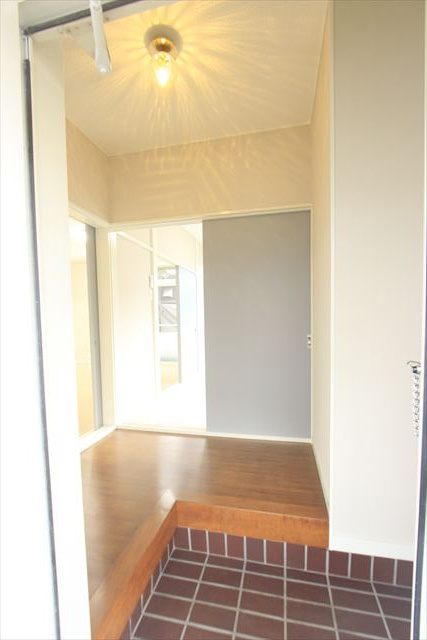 ラベンダーハウスの玄関