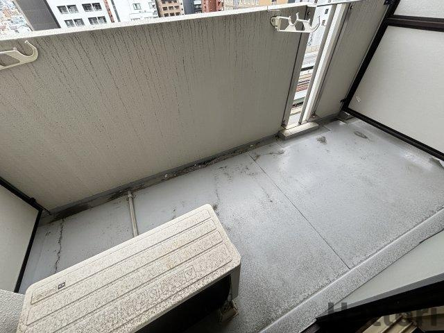 Re-be東三国のバルコニー