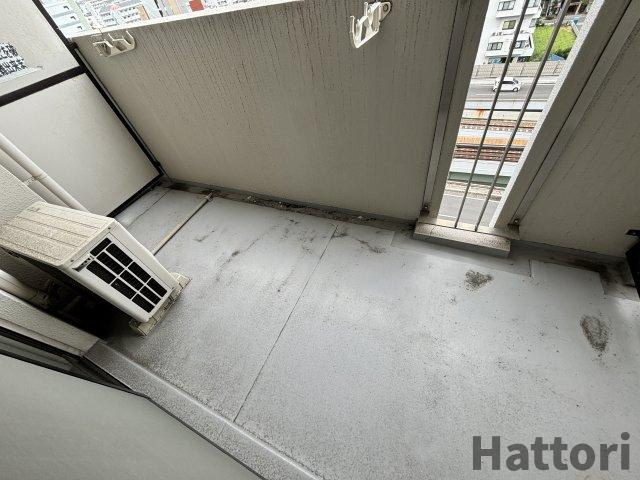 Re-be東三国のバルコニー