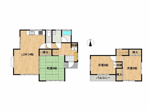 行田市持田5丁目　中古戸建の画像