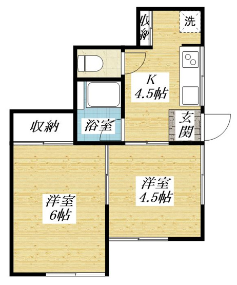 【間取り】 | 稲森荘