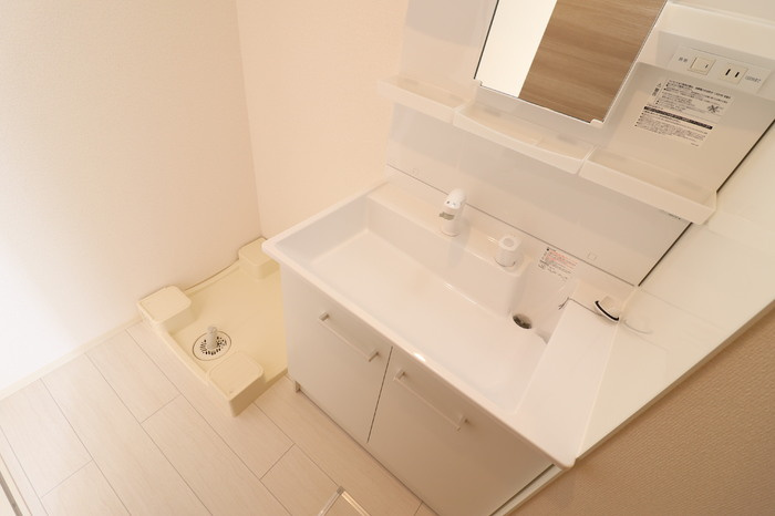 さいたま市南区文蔵２丁目のハイツの独立洗面台