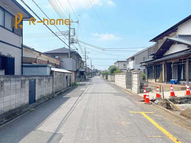 古河市緑町第2　新築戸建て　1号棟の前面道路含む現地写真|周辺環境も併せて案内致します♪
閑静な住宅地で笑顔あふれる新生活！
ぜひ現地へお越しください♪