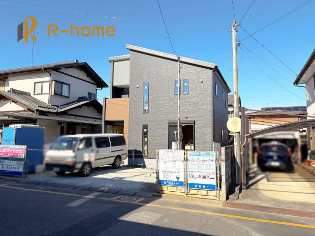 古河市緑町第2　新築戸建て　1号棟の外観|ご予約を頂ければ、『平日』はもちろん『早朝』や『夜間』もご見学可能です♪お気軽にお申し付けください♪