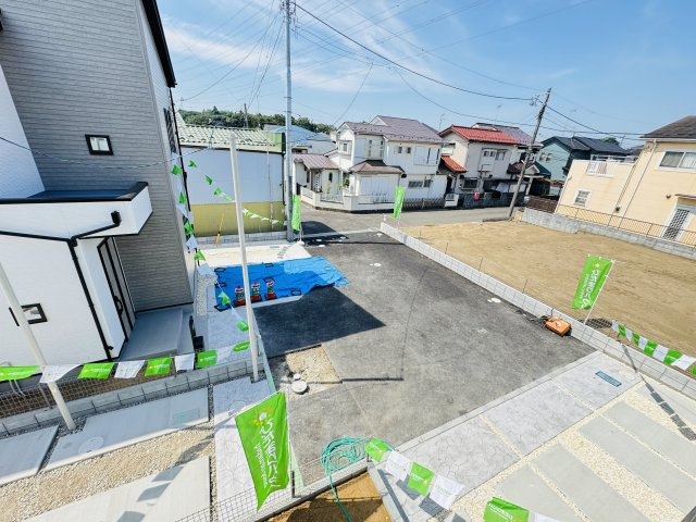 流山市東深井新築戸建（東深井12期）の展望|バルコニーより南側眺望・南道路で日当たり良好♪