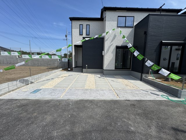 流山市東深井新築戸建（東深井12期）の駐車場|1号棟駐車スペース・並列2台駐車可