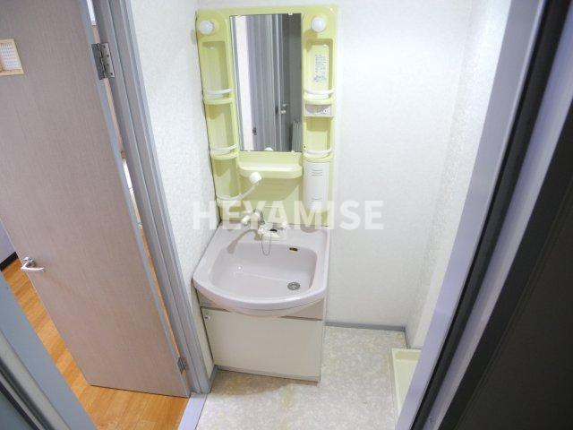 コーポ周の洗面所