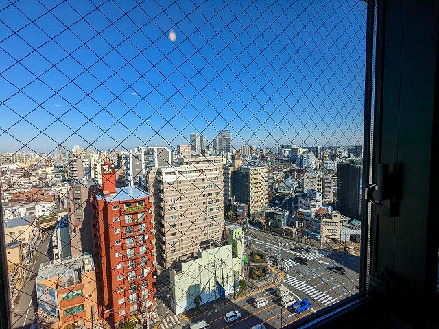 Due三ノ輪Ⅰの設備|15F、4帖洋室からの眺望