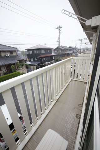 ブランメゾンのバルコニー