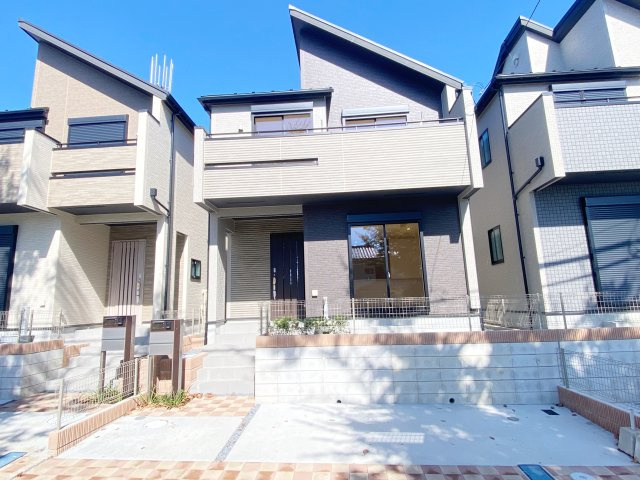 祝：成約済み　『八王子市新築戸建て』八王子市富士見町40-19【仲介手数料無料】の外観|～仲介手数料無料☆八王子ひなた不動産～八王子市富士見町　新築戸建て