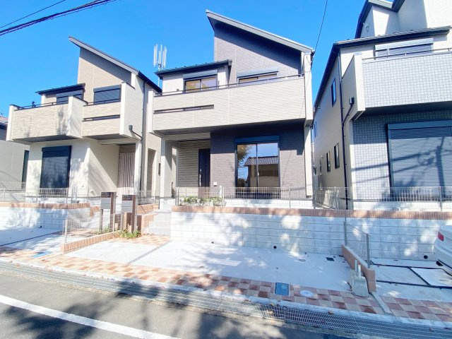 祝：成約済み　『八王子市新築戸建て』八王子市富士見町40-19【仲介手数料無料】の外観|～仲介手数料無料☆八王子ひなた不動産～八王子市富士見町　新築戸建て