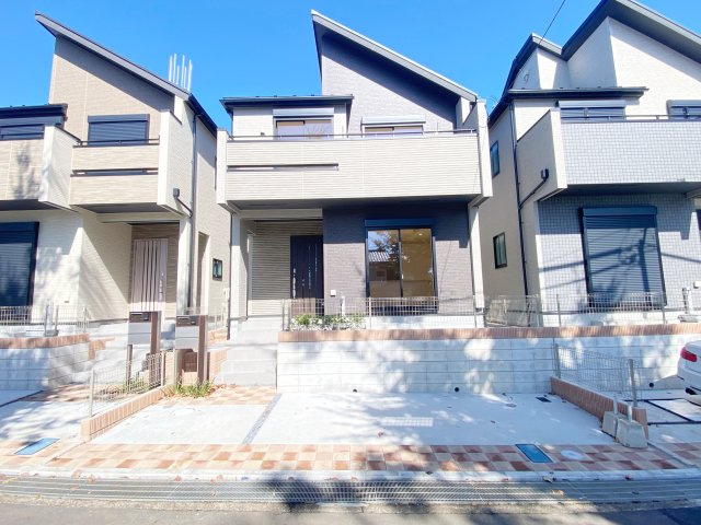 祝：成約済み　『八王子市新築戸建て』八王子市富士見町40-19【仲介手数料無料】の外観|～仲介手数料無料☆八王子ひなた不動産～八王子市富士見町　新築戸建て