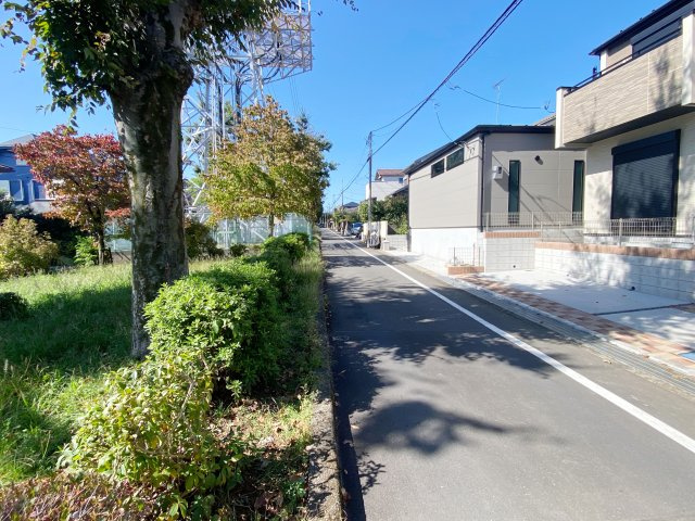 祝：成約済み　『八王子市新築戸建て』八王子市富士見町40-19【仲介手数料無料】の前面道路含む現地写真|～仲介手数料無料☆八王子ひなた不動産～八王子市富士見町　新築戸建て