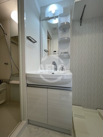 サムティ福島Rufle(ルフレ)の洗面所|サムティ福島Rufle(ルフレ)　独立洗面化粧台