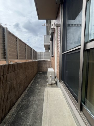 グランドパルクAのバルコニー